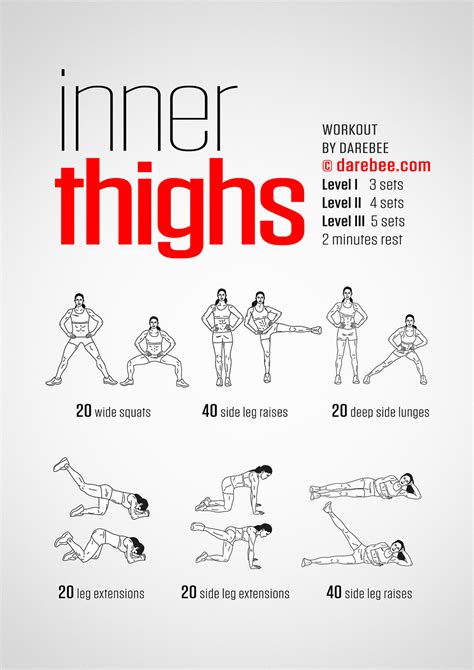 Aug 30, 2023 ... Another great exercise to consider including in your inner thigh workout is the Glute Bridge. This exercise not only strengthens your glutes, ...